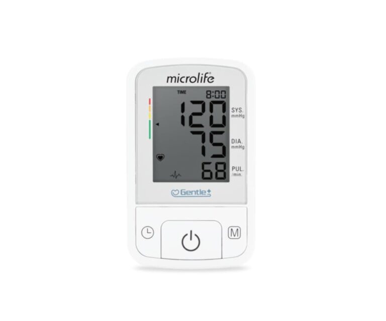 Alternative view of Microlife BP A2 Basic bloeddrukmeter