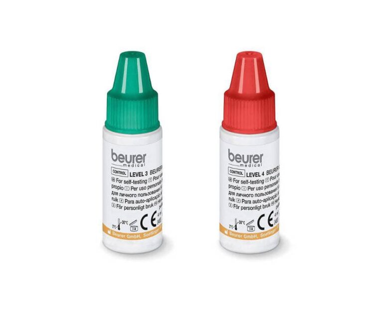 Alternative view of Beurer GL 44 / GL 50 controlevloeistof level 3 en level 4