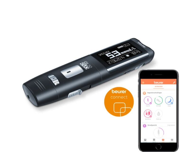 Beurer GL 50 evo mmol/l glucosemeter (zwart)