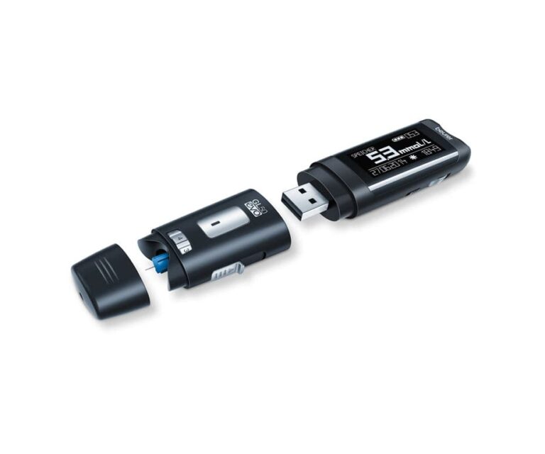 Alternative view of Beurer GL 50 evo mmol/l glucosemeter (zwart)