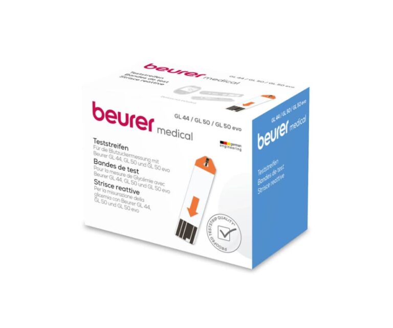 Alternative view of Beurer GL 44 / GL 50 bloedsuiker teststrips - actiepakket 2× 50 stuks + Beurer lancetten (100 stuks)