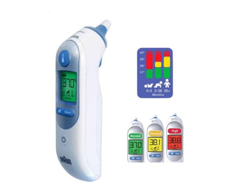 Alternative view of Braun ThermoScan® 7 IRT6520 oorthermometer met Age Precision®
