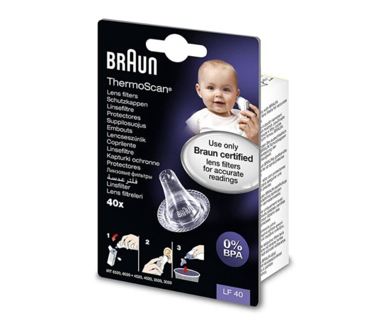 Alternative view of Braun LF40 ThermoScan lensfilters