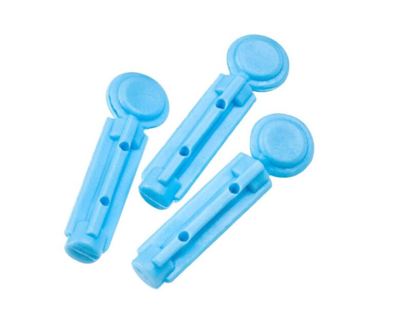 Medisana MediTouch 2 lancetten 28G/blauw (100 stuks)