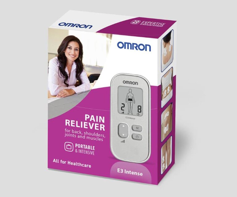 Alternative view of Omron E3 Intense elektrodentherapie (zilver)