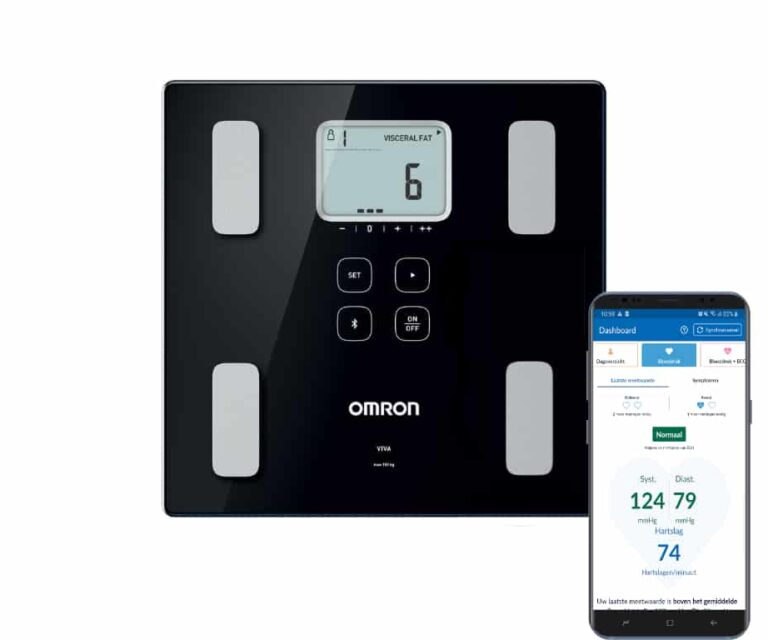 Omron VIVA weegschaal (zwart)