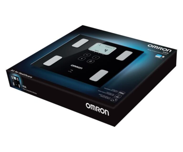 Alternative view of Omron VIVA weegschaal (zwart)