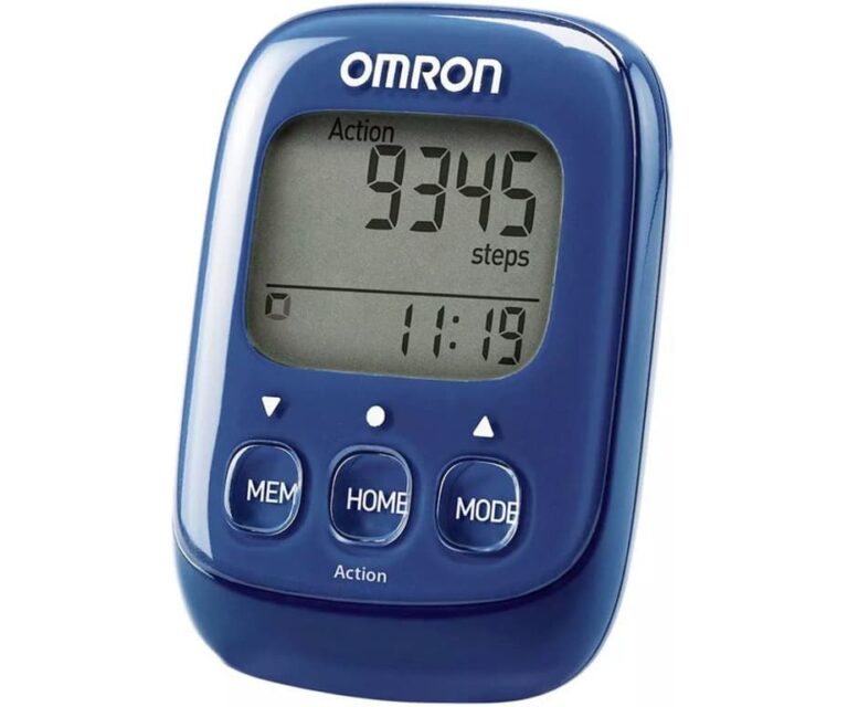 Alternative view of Omron Walking Style IV stappenteller (blauw)