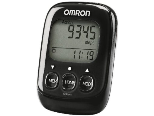 Omron Walking Style IV stappenteller (zwart) - Afbeelding 2