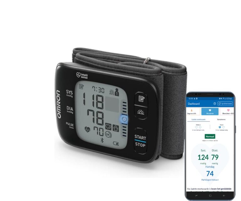 Omron RS7 Intelli IT polsbloeddrukmeter met smartphone verbinding