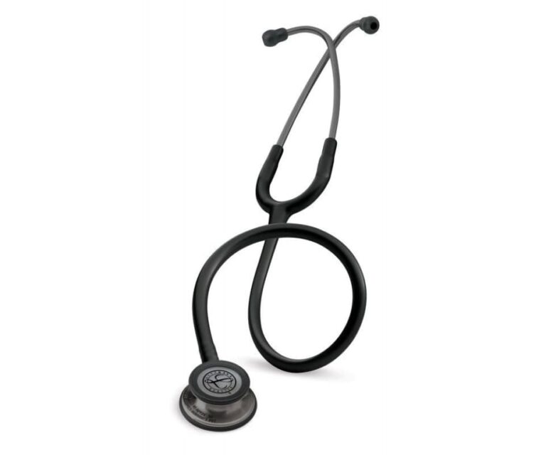 Alternative view of Littmann Classic III Special Edition stethoscoop 5811 (zwart met gerookt borststuk)