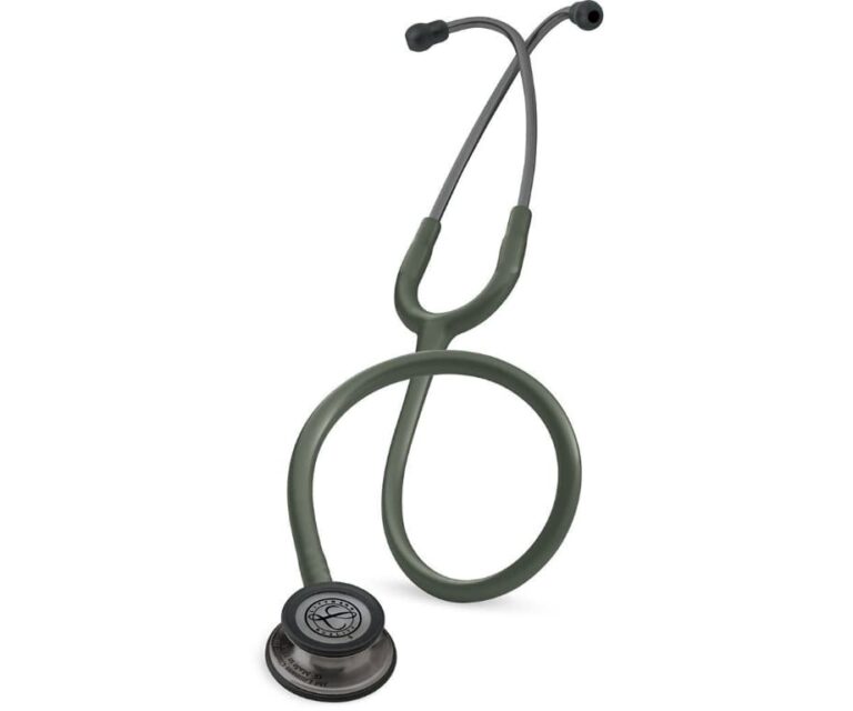 Alternative view of Littmann Classic III Special Edition stethoscoop 5812 (olijfgroen met gerookt borststuk)