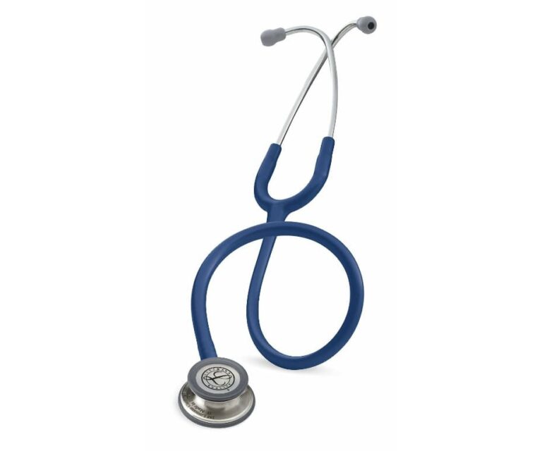 Alternative view of Littmann Classic III stethoscoop 5622 (marine blauw)