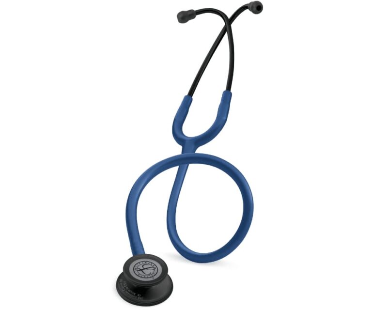 Alternative view of Littmann Classic III Special Edition stethoscoop 5867 (marine blauw met zwart borststuk)