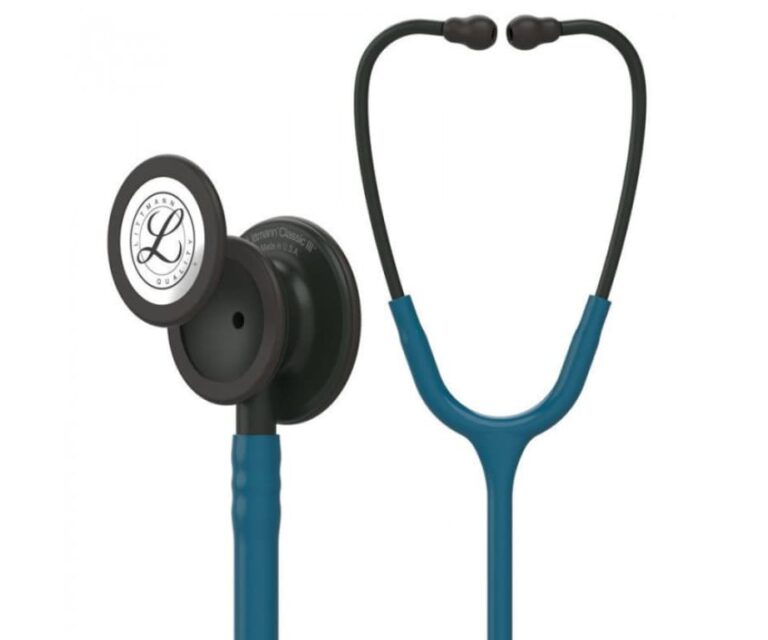 Littmann Classic III Special Edition stethoscoop 5869 (Caribisch blauw met zwart borststuk)