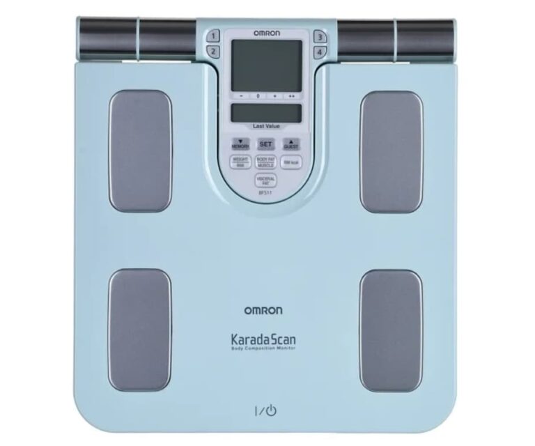 Omron BF511 lichaamsvetmeter (turquoise)