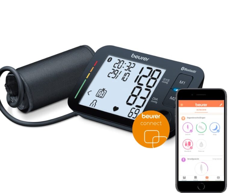 Beurer BM 54 BT bovenarm bloeddrukmeter met smartphone verbinding