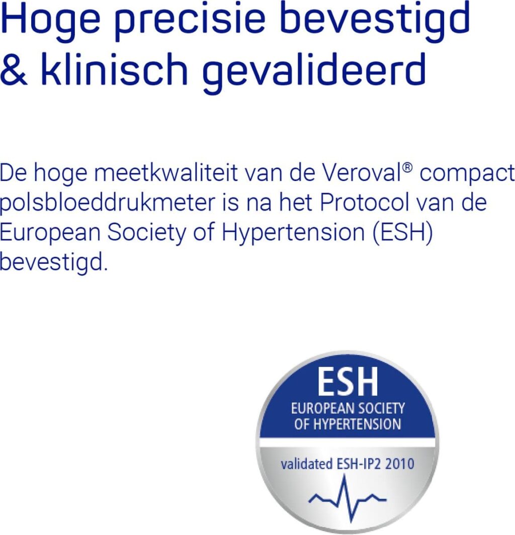 Hartmann Veroval® BPW22 compact polsbloeddrukmeter - Afbeelding 7