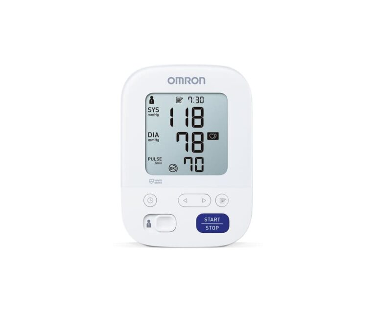 Alternative view of Omron M3 Comfort bovenarm bloeddrukmeter (model 2020 - 2025)