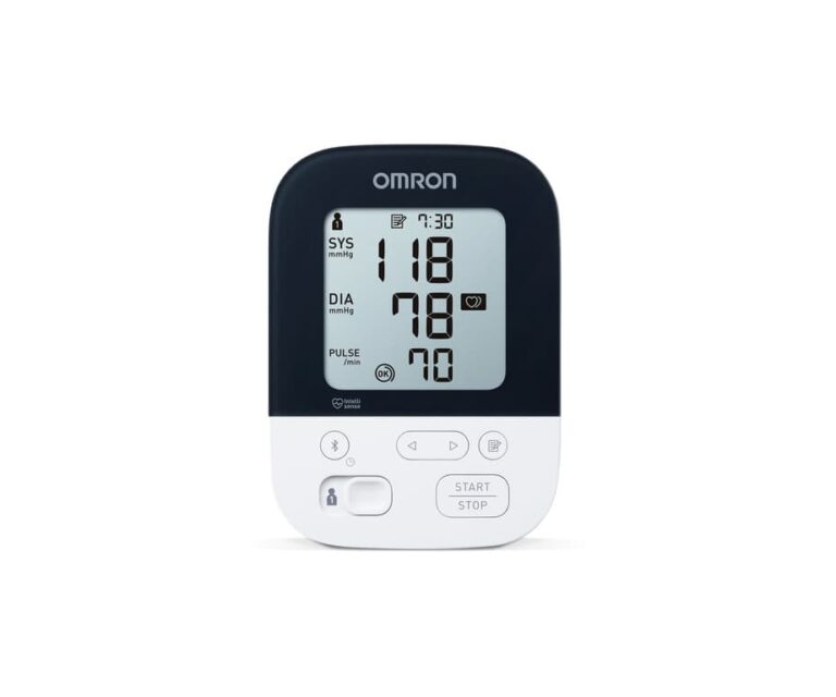 Alternative view of Omron M4 Intelli IT bloeddrukmeter (model 2020 - 2025)