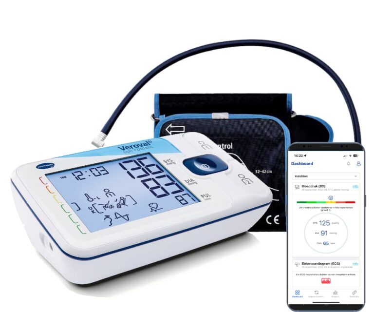 Hartmann Veroval® Duo Control bovenarm bloeddrukmeter met large manchet (32 - 42 cm bovenarm omtrek)