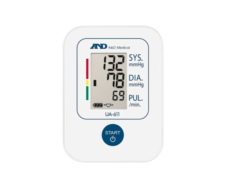 Alternative view of A&D UA-611 bloeddrukmeter