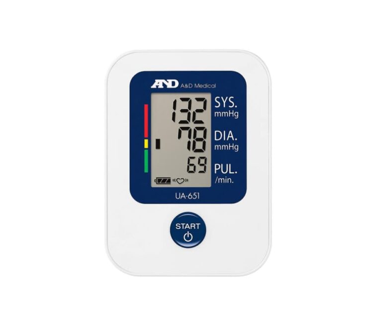 Alternative view of A&D UA-651 bloeddrukmeter bovenarm
