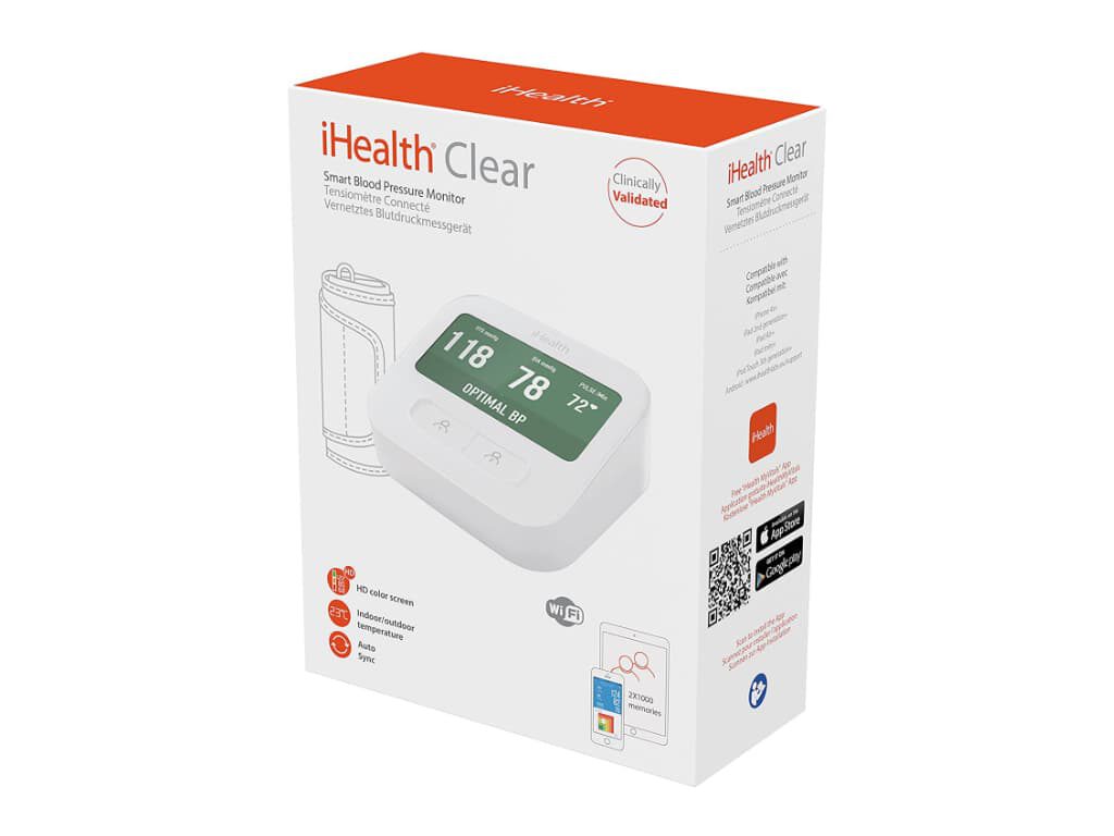 iHealth Clear Smart BPM1 bovenarm bloeddrukmeter - Afbeelding 2
