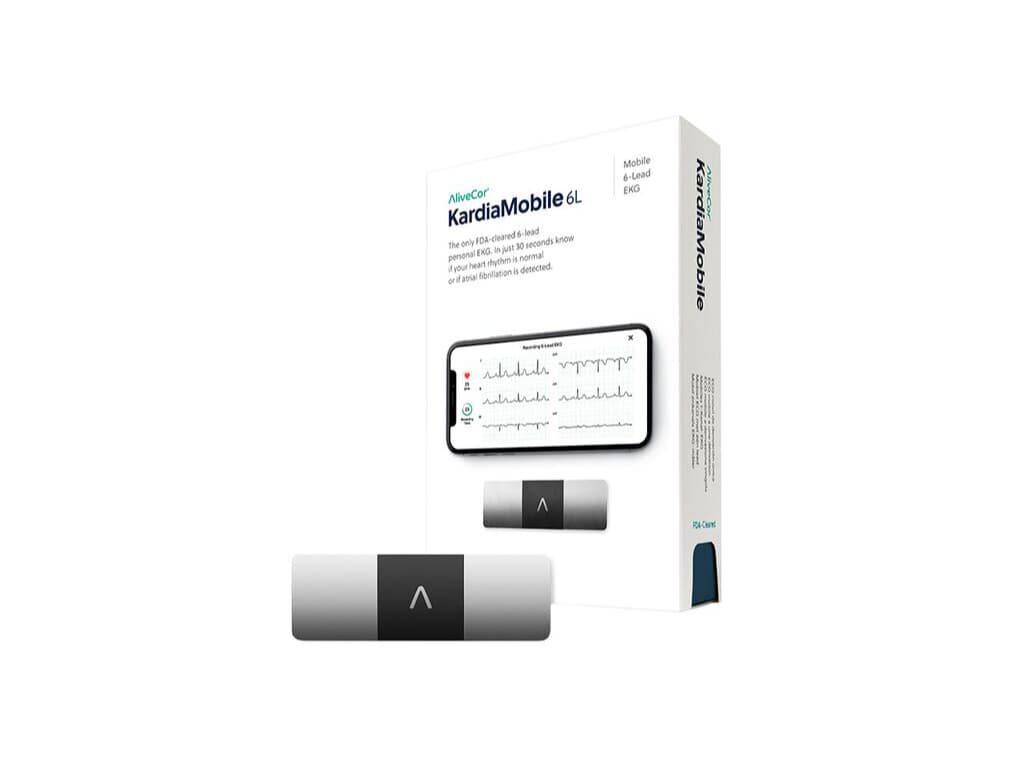 AliveCor KardiaMobile 6-kanaals ECG-apparaat – Snel een Hartfilmpje maken – Detecteert Atriumfibrilleren - Afbeelding 2