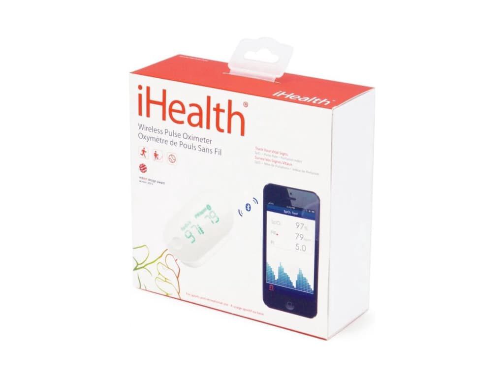 Tweedekans iHealth Air Smart pulse oximeter met smartphone verbinding - Afbeelding 2