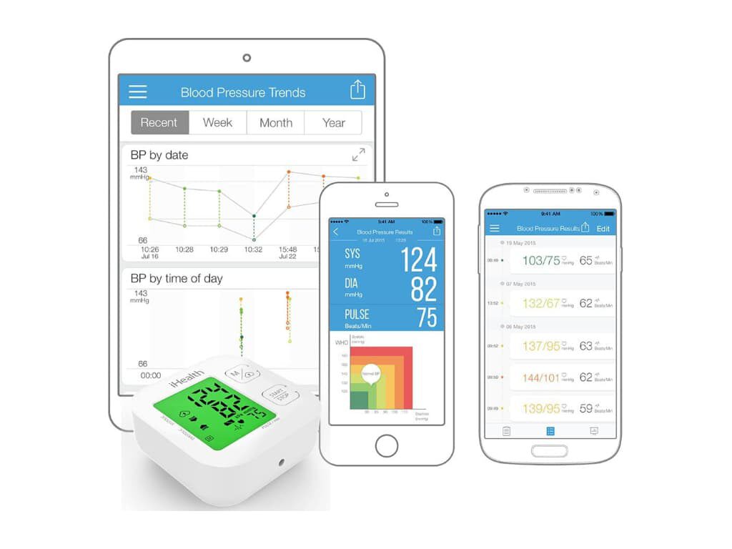 iHealth Track Smart KN-550BT bovenarm bloeddrukmeter - Afbeelding 5