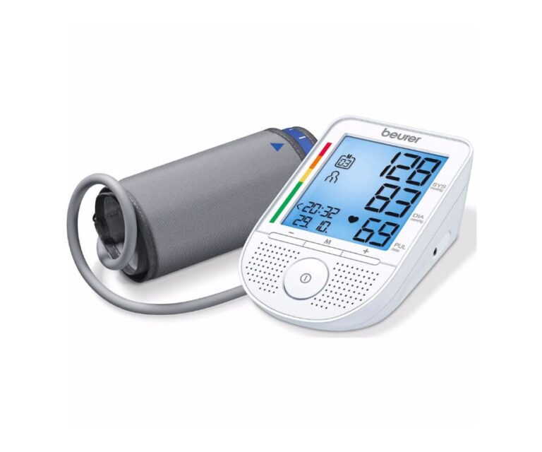 Beurer BM 49 bovenarm bloeddrukmeter met Nederlandse spraakfunctie