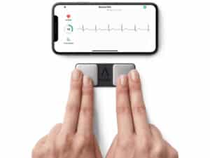 AliveCor KardiaMobile 1-kanaal ECG-apparaat - Snel een Hartfilmpje maken - Detecteert Atriumfibrilleren