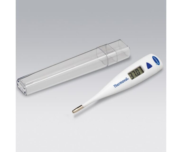 Hartmann Thermoval® Standard digitale koortsthermometer met beschermhoes