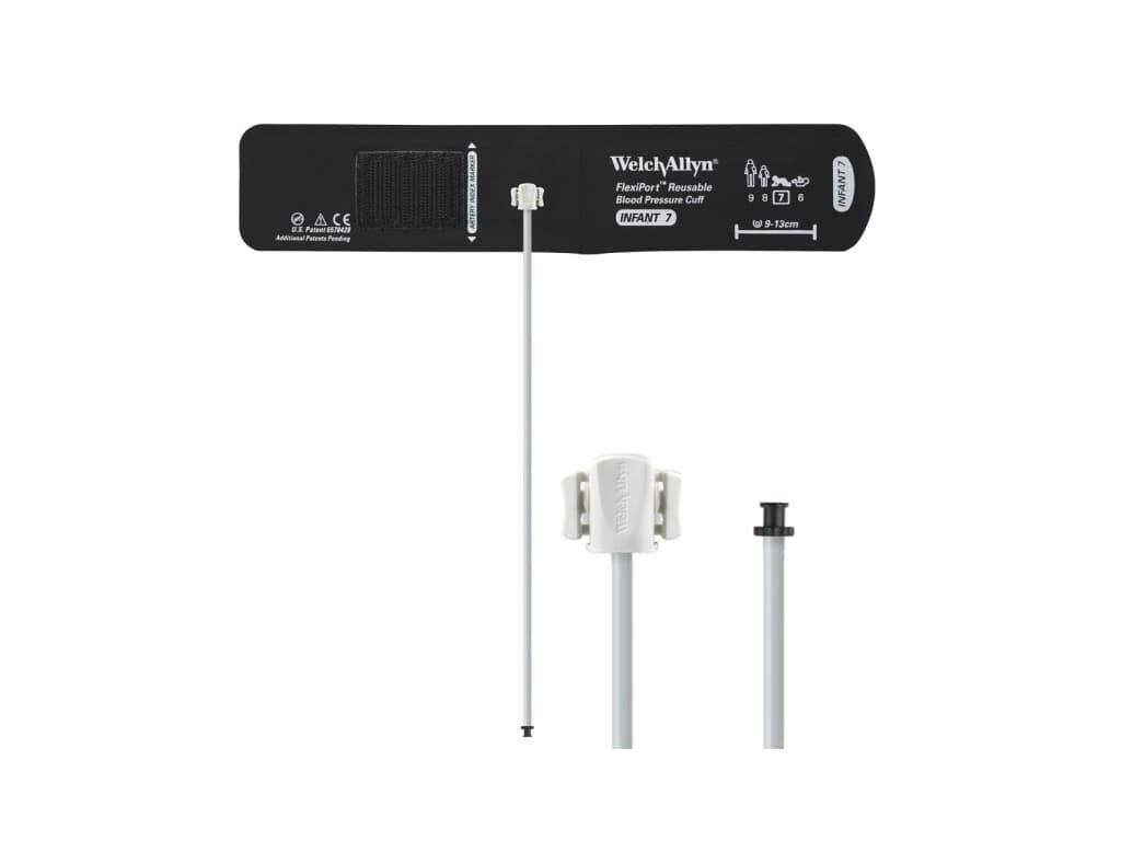 Welch Allyn FlexiPort (7) flexibel (peuter)manchet small (9-13 cm) zonder slang - Afbeelding 2