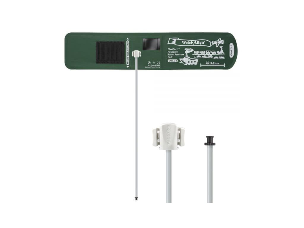 Welch Allyn FlexiPort (9) flexibel (kinder)manchet small (15-21 cm) zonder slang - Afbeelding 2