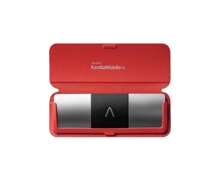AliveCor Carry Pod (beschermhoes) voor KardiaMobile 6L ECG (rood)