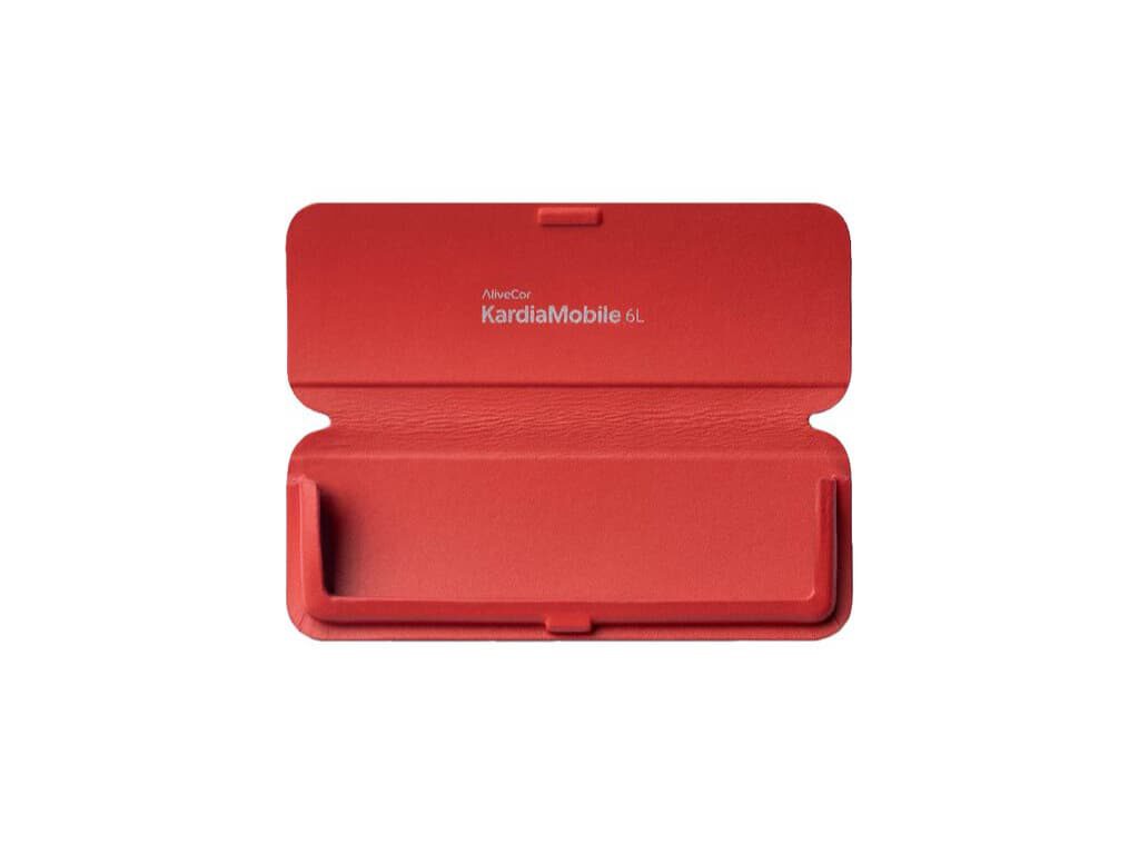 AliveCor Carry Pod (beschermhoes) voor KardiaMobile 6L ECG (rood) - Afbeelding 3