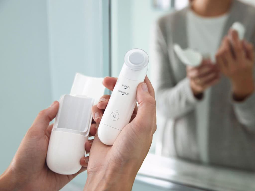 Omron WheezeScan voor de detectie van astmasymptomen bij kinderen - Afbeelding 2