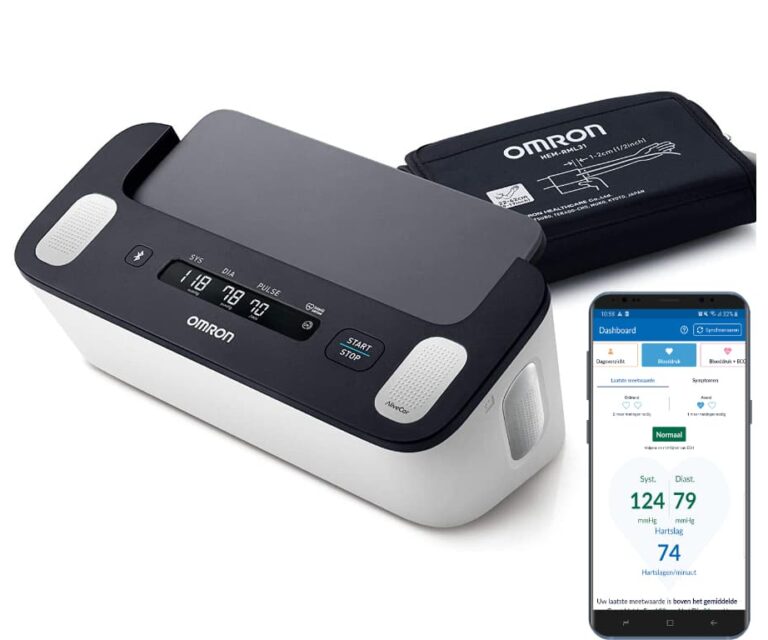 Omron Complete Elektrocardiogram (hartfilmpje) en bloeddrukmeter