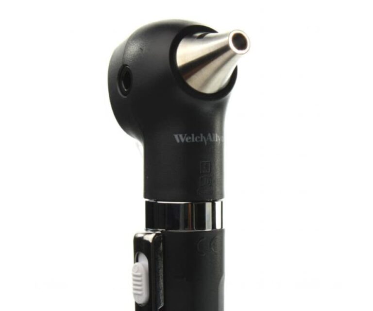 Alternative view of Welch Allyn Pocket Plus LED otoscoop Blauw