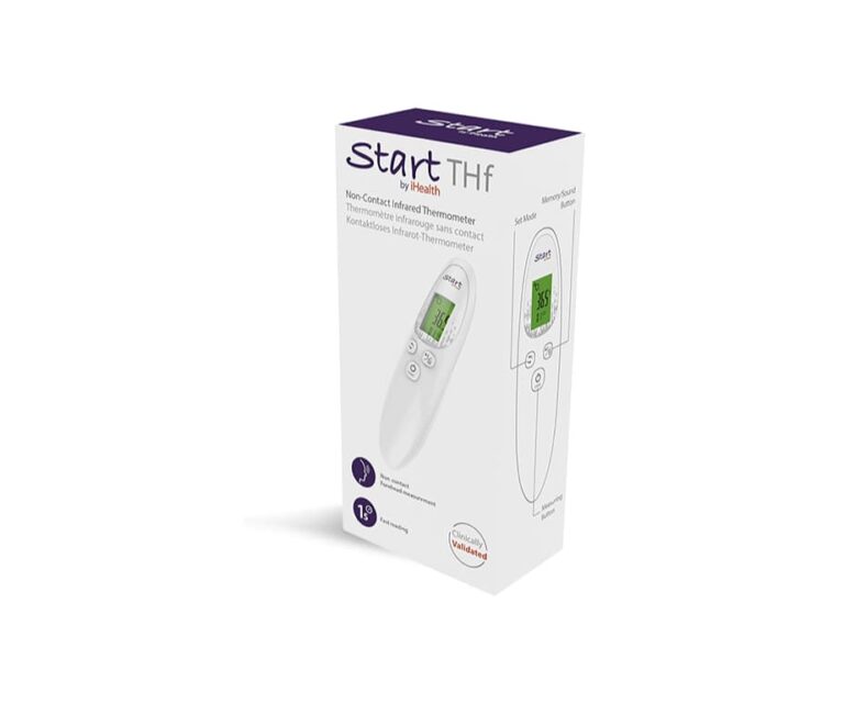 Alternative view of Start by iHealth® THf voorhoofdthermometer
