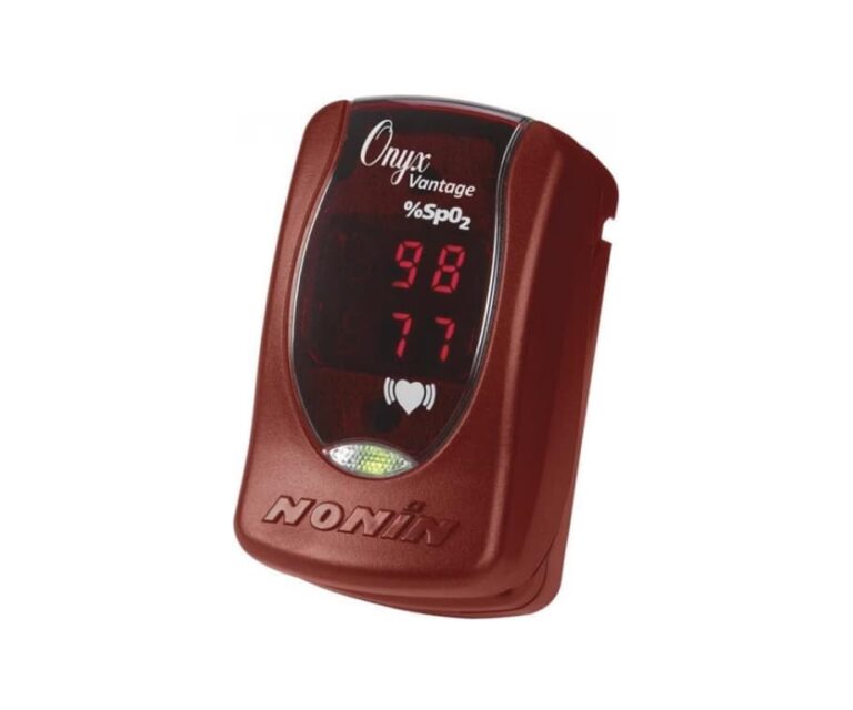 Nonin Onyx Vantage 9590 vingerpulsoximeter (rood)