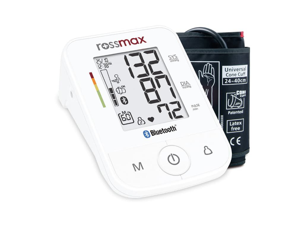 Rossmax X3 BT bovenarm bloeddrukmeter met manchet
