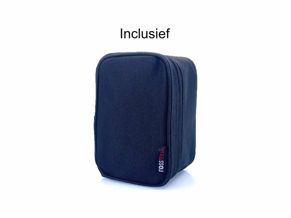 Opbergetui van de Rossmax X5 BT bovenarm bloeddrukmeter