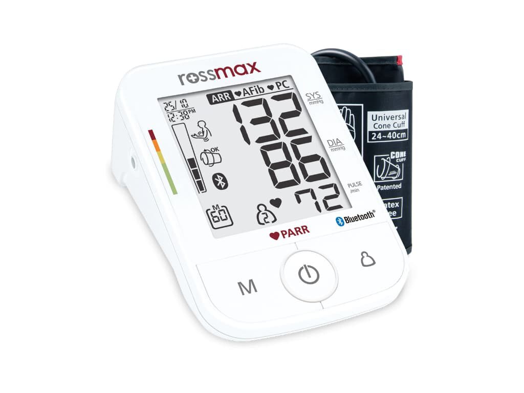 Rossmax X5 BT bovenarm bloeddrukmeter met manchet