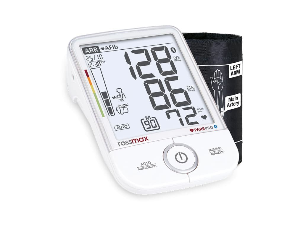 Rossmax X9 BT bovenarm bloeddrukmeter met manchet
