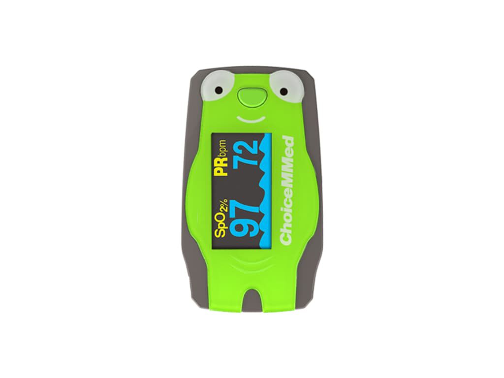 ChoiceMMed OxyWatch MD300C53 kindersaturatiemeter Kikker - Afbeelding 2
