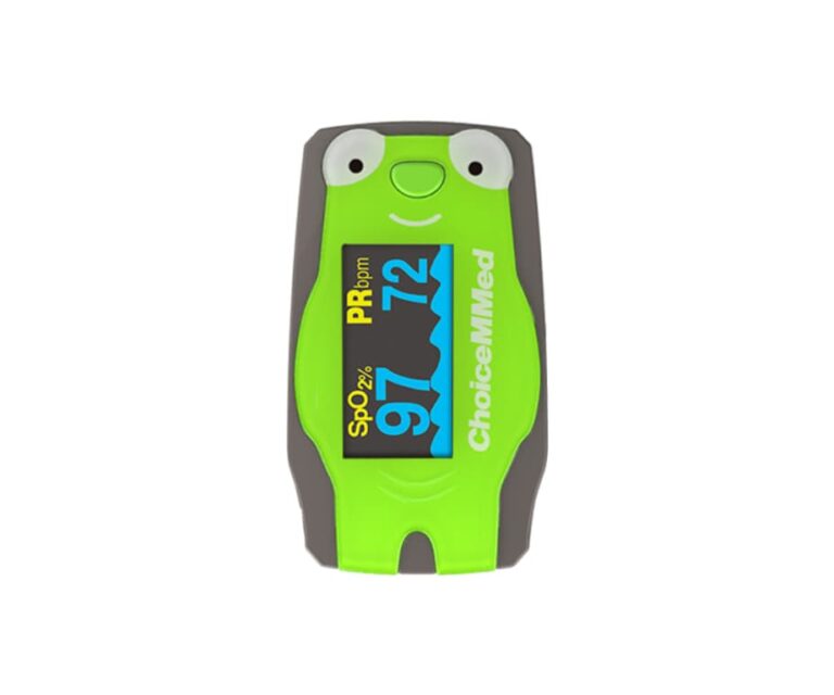 Alternative view of ChoiceMMed OxyWatch MD300C53 kindersaturatiemeter Kikker