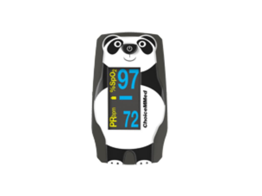 ChoiceMMed OxyWatch MD300C55 kindersaturatiemeter Panda beer - Afbeelding 2